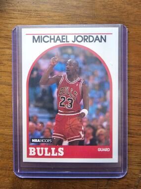 Michael Jordan 1989-1990 NBA Hoops #200 - Chicago Bulls - NBA